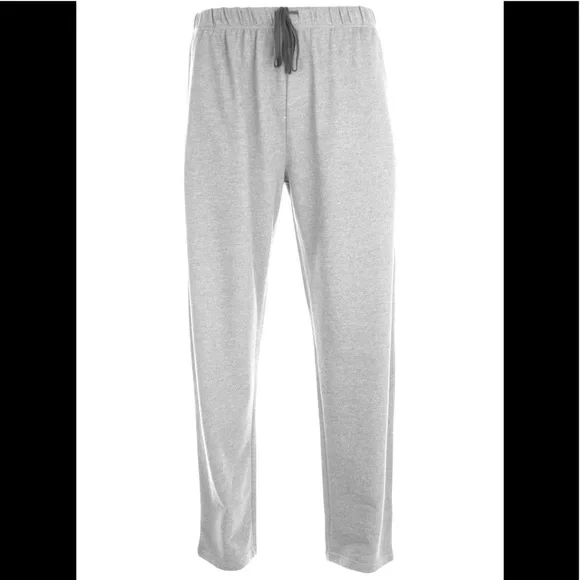 Tahari Pants Tahari Mens Soft Pajama Bottoms Light Gray Two